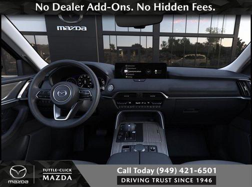 Jet Black Mica 2026 Mazda CX-70 PHEV SC Plus