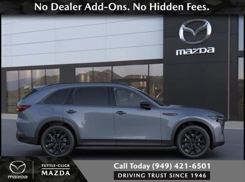 Polymetal Gray Metallic 2026 Mazda CX-90 PHEV Premium Sport