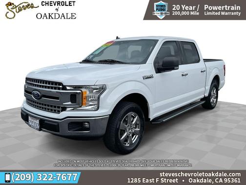 Oxford White 2019 Ford F-150 XLT