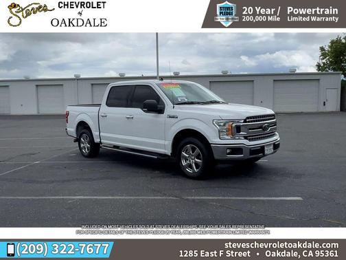 Oxford White 2019 Ford F-150 XLT