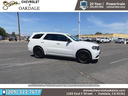 Bright White Clearcoat 2016 Dodge Durango Limited