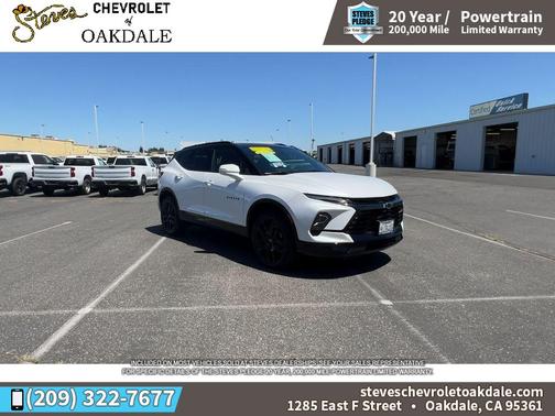 Iridescent Pearl Tricoat 2024 Chevrolet Blazer RS