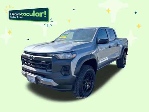Sterling Gray Metallic 2026 Chevrolet Colorado Trail Boss