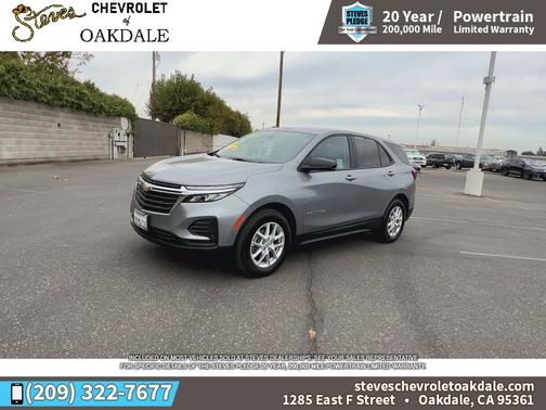 Sterling Gray Metallic 2024 Chevrolet Equinox LS