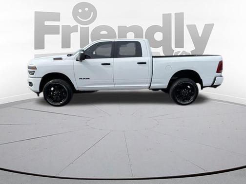 Bright White Clearcoat 2025 RAM 2500 Big Horn Crew Cab 4x4 6'4' Box