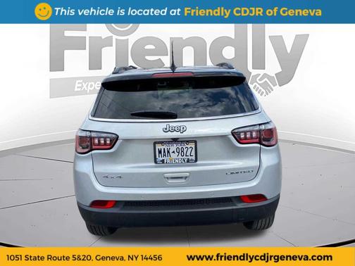 Silver Zynith Metallic Clearcoat 2026 Jeep Compass Limited