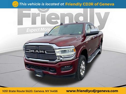 Delmonico Red Pearlcoat 2022 RAM 2500 Laramie Crew Cab 4x4 6'4' Box