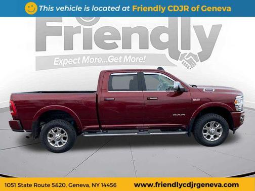 Delmonico Red Pearlcoat 2022 RAM 2500 Laramie Crew Cab 4x4 6'4' Box