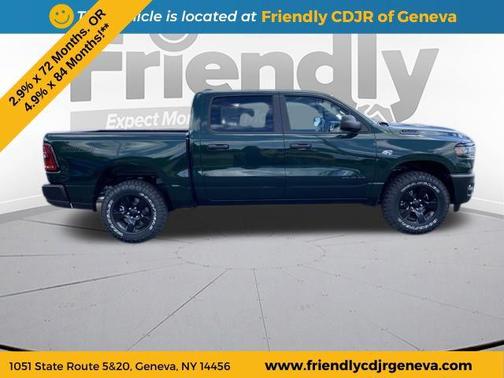 Serrano Green Metallic 2026 RAM 1500 Warlock Crew Cab 4x4 5'7' Box