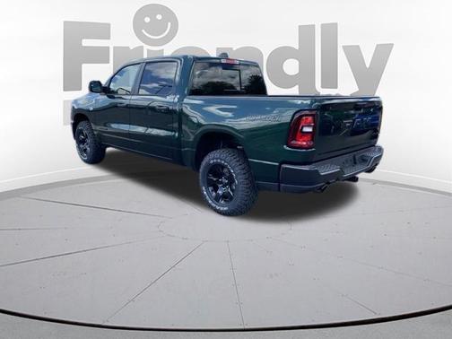 Serrano Green Metallic 2026 RAM 1500 Warlock Crew Cab 4x4 5'7' Box