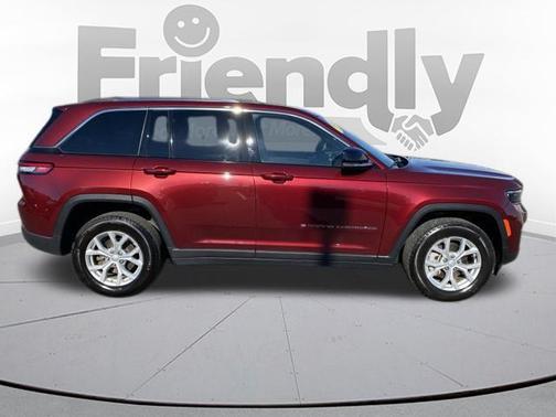 Velvet Red Pearlcoat 2023 Jeep Grand Cherokee Limited