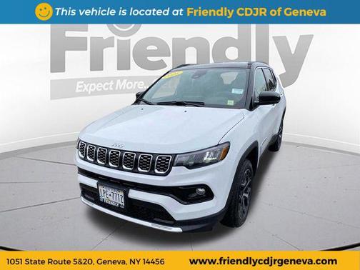Bright White Clearcoat 2026 Jeep Compass Limited