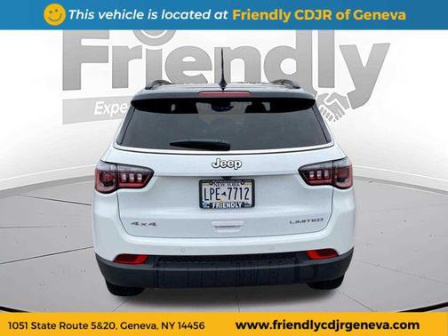 Bright White Clearcoat 2026 Jeep Compass Limited