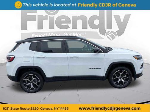Bright White Clearcoat 2026 Jeep Compass Limited