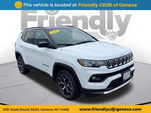 Bright White Clearcoat 2026 Jeep Compass Limited