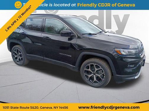 Diamond Black Crystal Pearlcoat 2026 Jeep Compass Limited