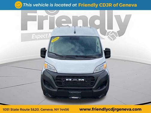 Bright White Clearcoat 2026 RAM ProMaster 2500 Tradesman