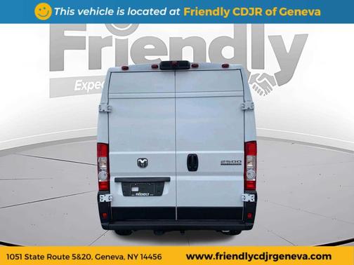 Bright White Clearcoat 2026 RAM ProMaster 2500 Tradesman