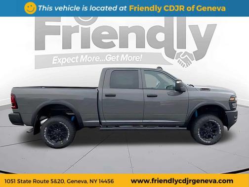 Ceramic Gray Clearcoat 2026 RAM 2500 Tradesman Crew Cab 4x4 6'4' Box