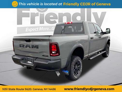 Ceramic Gray Clearcoat 2026 RAM 2500 Tradesman Crew Cab 4x4 6'4' Box