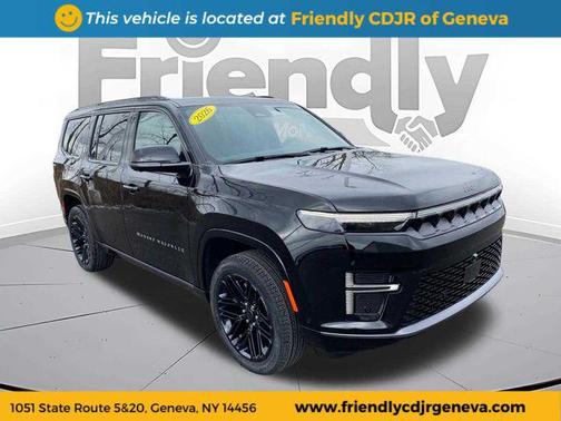 High Gloss Black 2026 Jeep Grand Wagoneer Limited Reserve 4x4