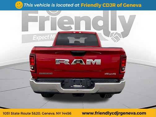 Molten Red Pearlcoat 2026 RAM 2500 Big Horn Crew Cab 4x4 6'4' Box