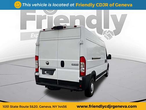 Bright White Clearcoat 2026 RAM ProMaster 2500 Tradesman