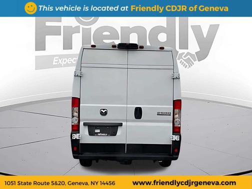 Bright White Clearcoat 2026 RAM ProMaster 2500 Tradesman