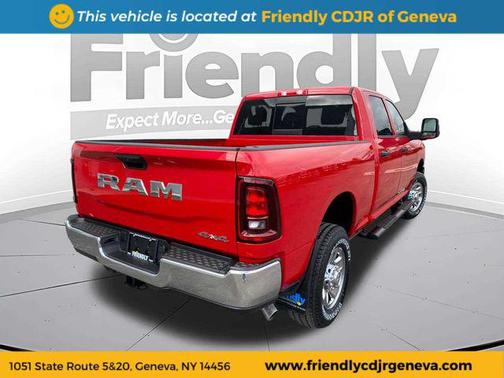 Flame Red Clearcoat 2026 RAM 2500 Tradesman Crew Cab 4x4 6'4' Box