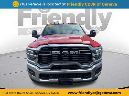 Flame Red Clearcoat 2026 RAM 2500 Tradesman Crew Cab 4x4 6'4' Box