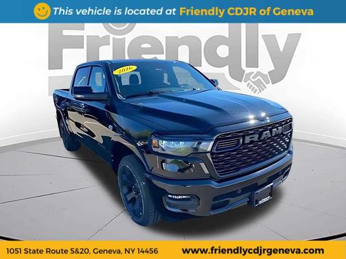 Diamond Black Crystal Pearlcoat 2026 RAM 1500 Big Horn/Lone Star