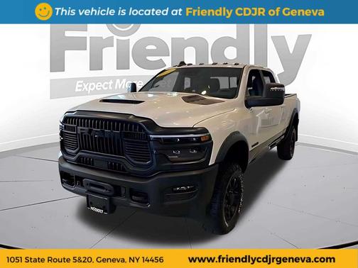 Bright White Clearcoat 2025 RAM 2500 Power Wagon