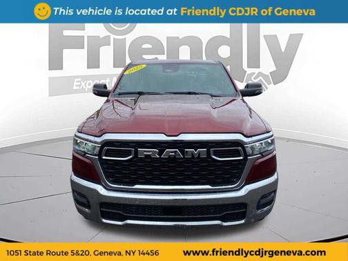 Delmonico Red Pearlcoat 2025 RAM 1500 Big Horn/Lone Star