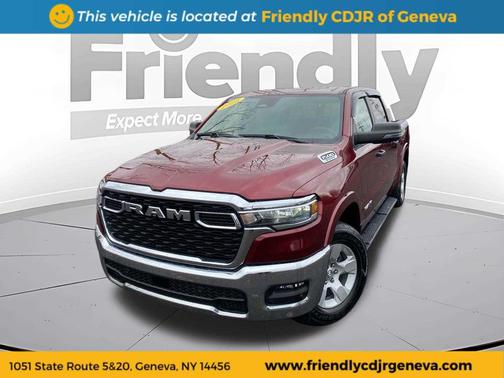 Delmonico Red Pearlcoat 2025 RAM 1500 Big Horn/Lone Star