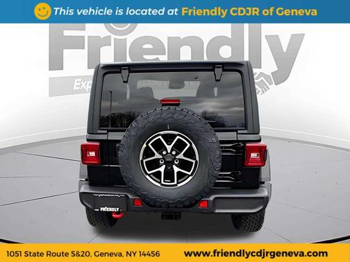 Black Clearcoat 2026 Jeep Wrangler Rubicon