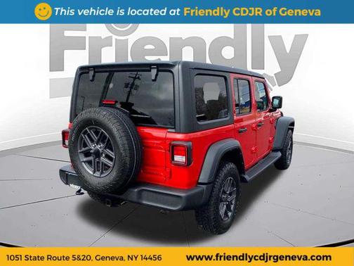 Firecracker Red Clearcoat 2024 Jeep Wrangler Sport S