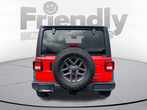 Firecracker Red Clearcoat 2024 Jeep Wrangler Sport S