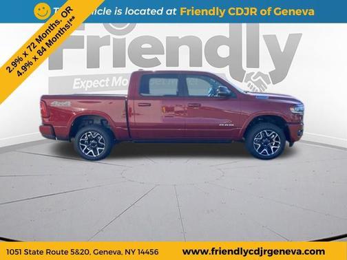 Molten Red Pearlcoat 2026 RAM 1500 Laramie