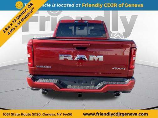 Molten Red Pearlcoat 2026 RAM 1500 Laramie