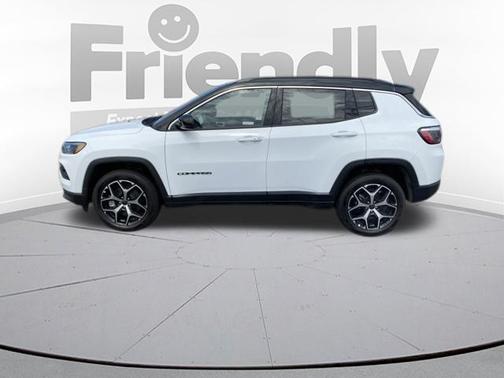 Bright White Clearcoat 2026 Jeep Compass Limited