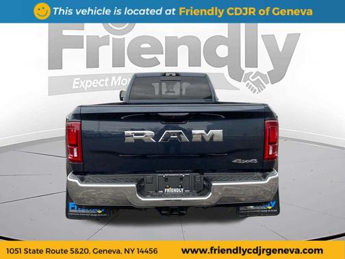 Forged Blue Metallic 2026 RAM 3500 Tradesman Crew Cab 4x4 8' Box