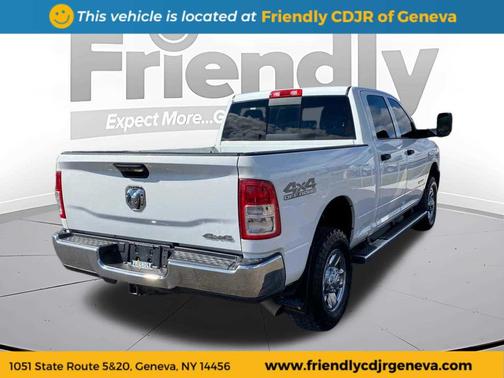 Bright White Clearcoat 2021 RAM 2500 Tradesman Crew Cab 4x4 6'4' Box