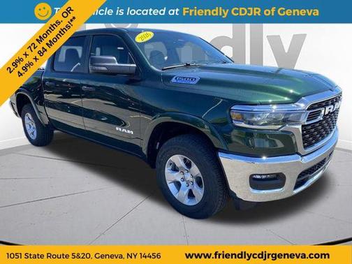 Serrano Green Metallic 2026 RAM 1500 Big Horn/Lone Star