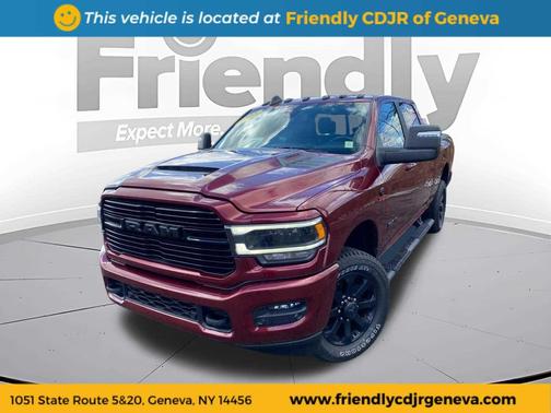 Delmonico Red Pearlcoat 2023 RAM 2500 Laramie Crew Cab 4x4 6'4' Box