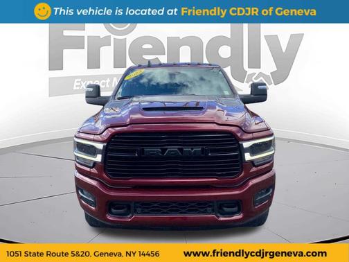 Delmonico Red Pearlcoat 2023 RAM 2500 Laramie Crew Cab 4x4 6'4' Box