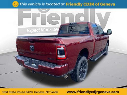 Delmonico Red Pearlcoat 2023 RAM 2500 Laramie Crew Cab 4x4 6'4' Box