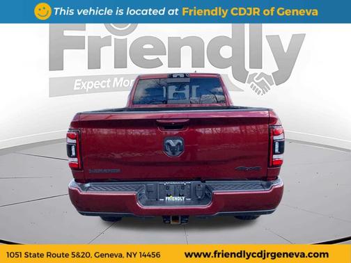 Delmonico Red Pearlcoat 2023 RAM 2500 Laramie Crew Cab 4x4 6'4' Box