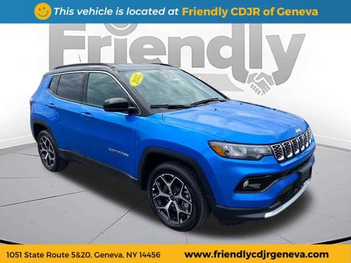 Hydro Blue Pearlcoat 2025 Jeep Compass Limited
