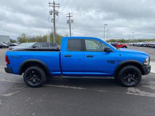 Hydro Blue Pearlcoat 2021 RAM 1500 Classic Warlock Quad Cab 4x4 6'4' Box