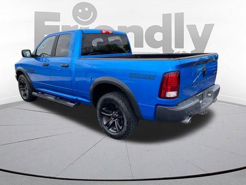 Hydro Blue Pearlcoat 2021 RAM 1500 Classic Warlock Quad Cab 4x4 6'4' Box